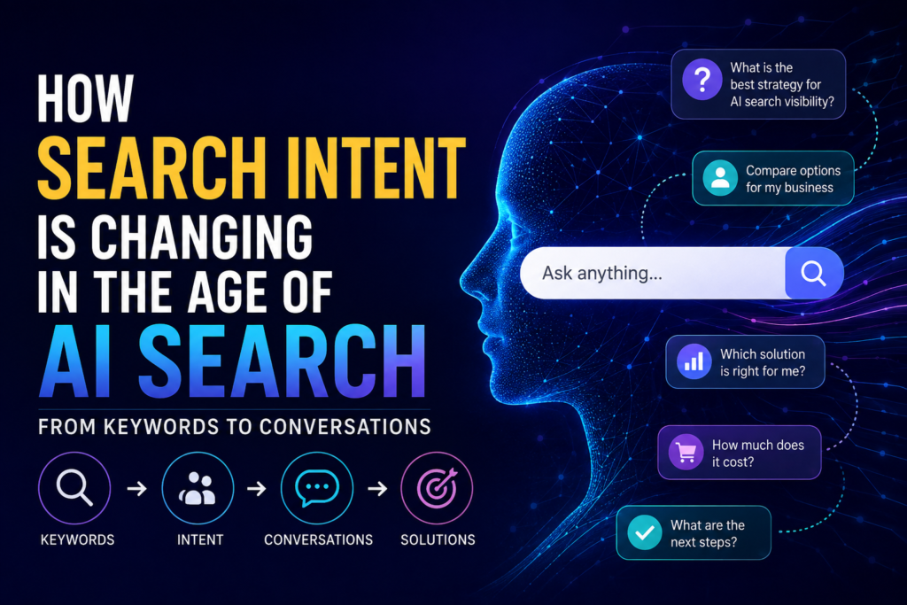 How Search Intent Is Changing in the Age of AI Search: From Keywords to Conversations