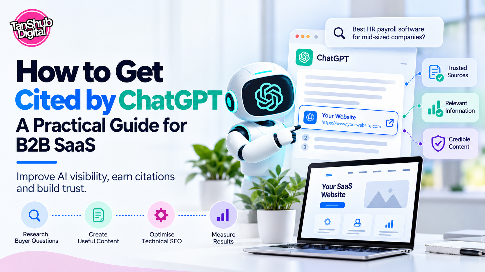 How to get cited by ChatGPT with AI search visibility strategies for B2B SaaS companies